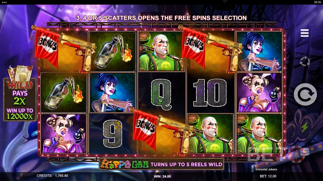 Immortal Jokers Review av BETO Slots