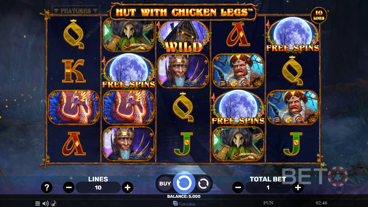Hut With Chicken Legs Spela Gratis
