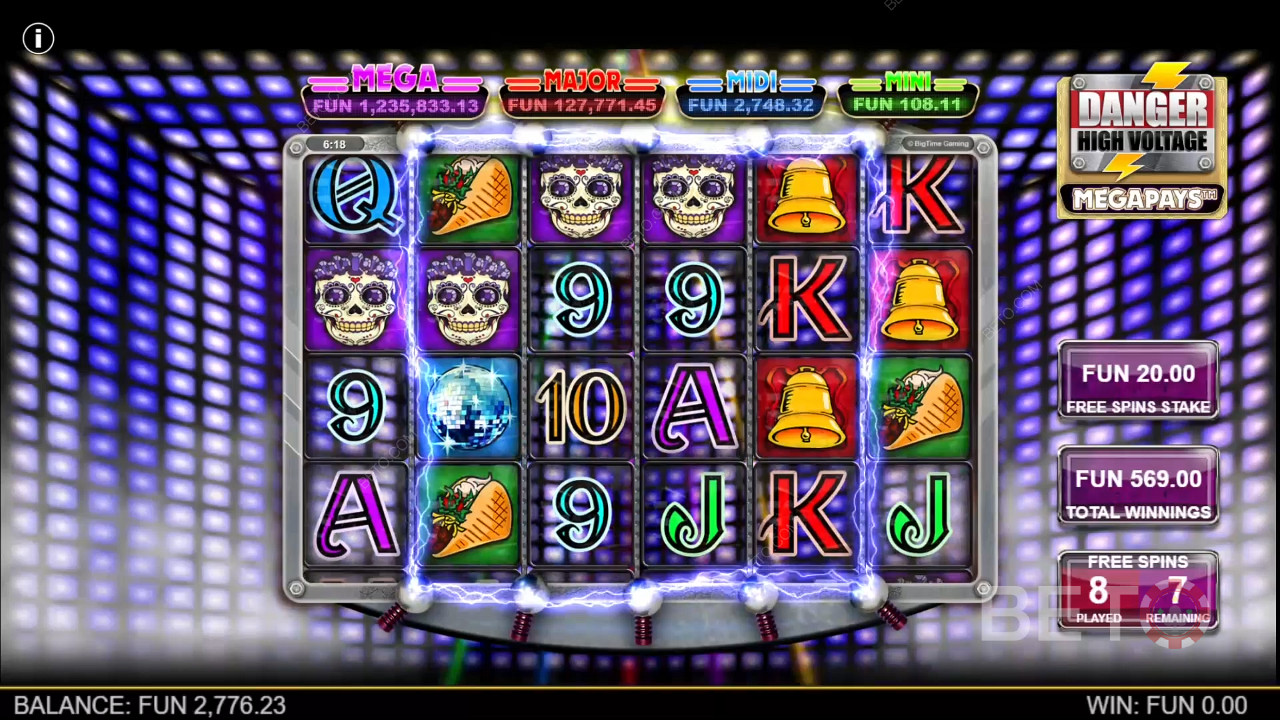 Danger High Voltage Megapays Spela Gratis