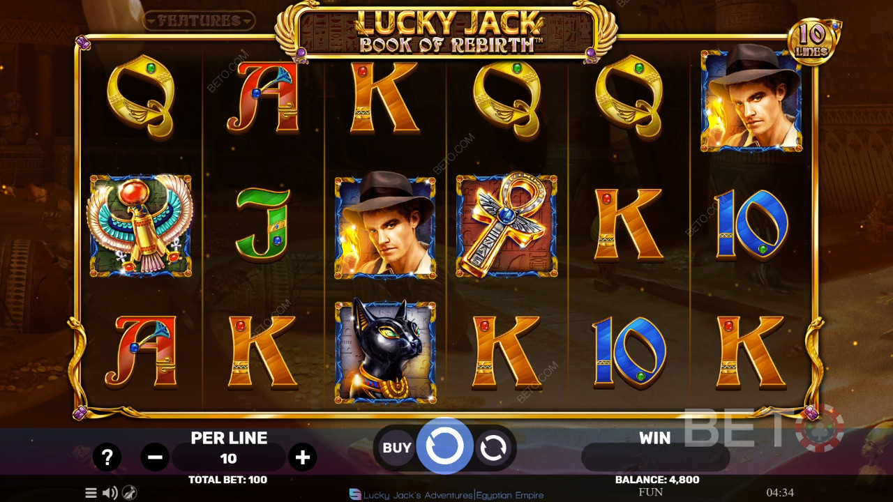 Lucky Jack - Book Of Rebirth Granskning av BETO Slots