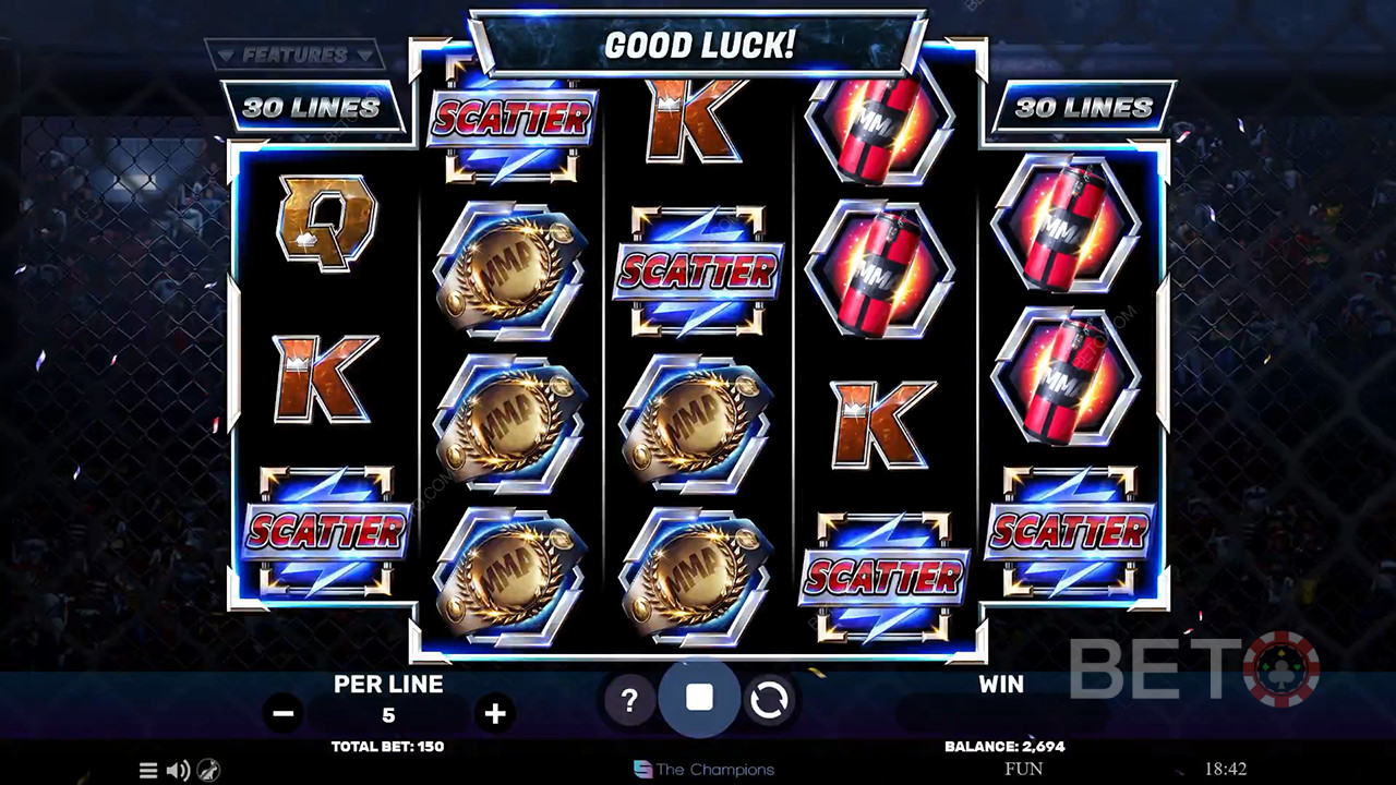 MMA Champions Review av BETO Slots