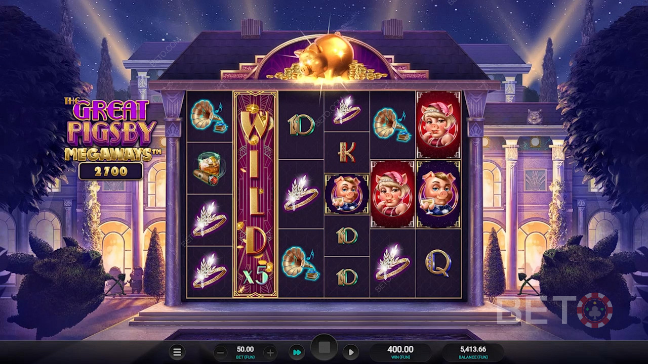The Great Pigsby Megaways Spela Gratis