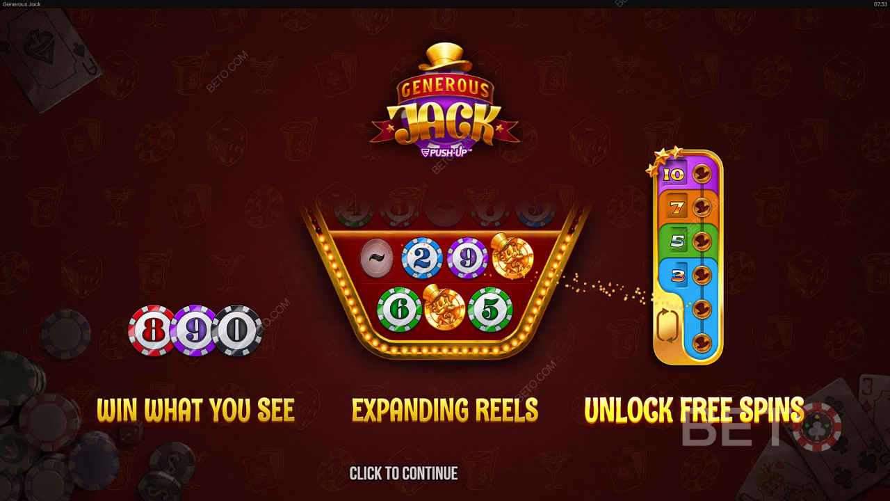 Generous Jack Spela Gratis