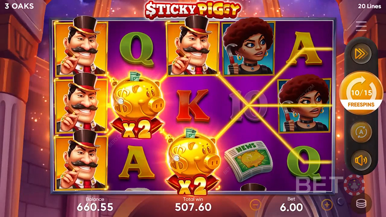 Sticky Piggy Spela Gratis