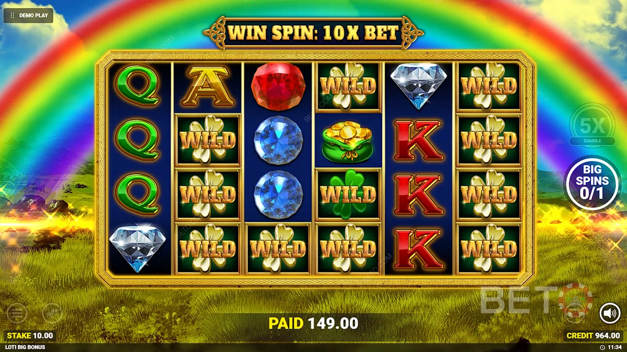 Luck O' The Irish Big Bonus Spela Gratis
