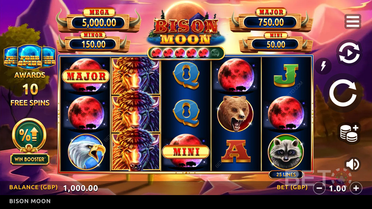 Bison Moon Spela Gratis