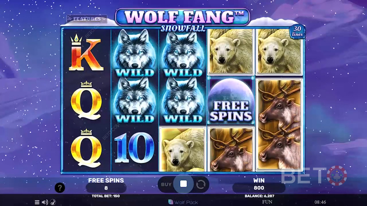 Wolf Fang Snowfall Review av BETO Slots