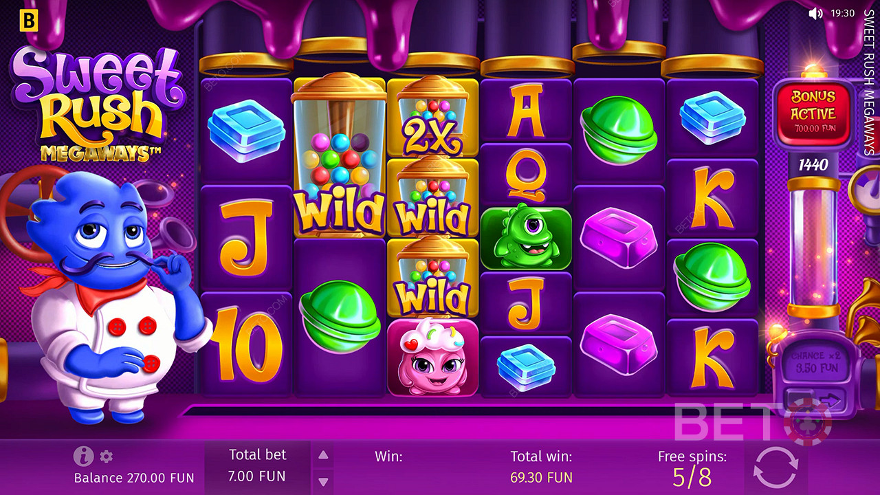 Sweet Rush Megaways Spela Gratis