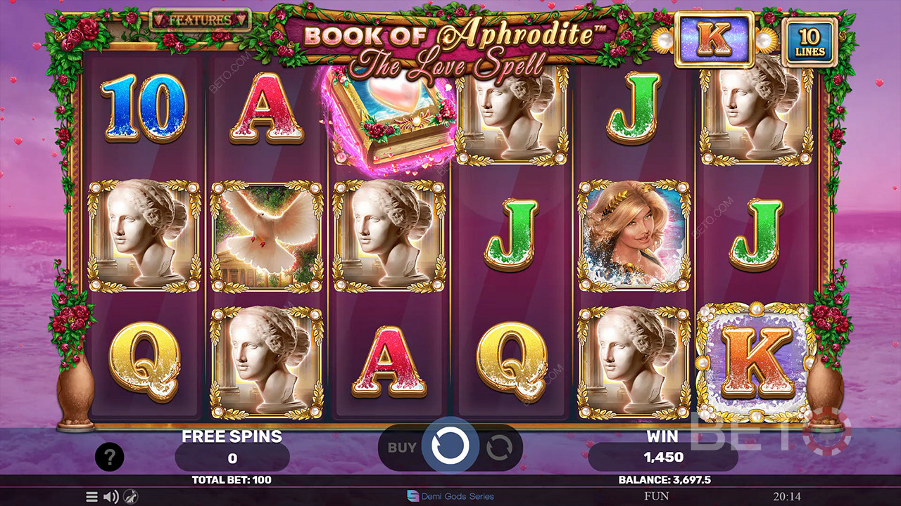 Book Of Aphrodite - The Love Spell Spela Gratis