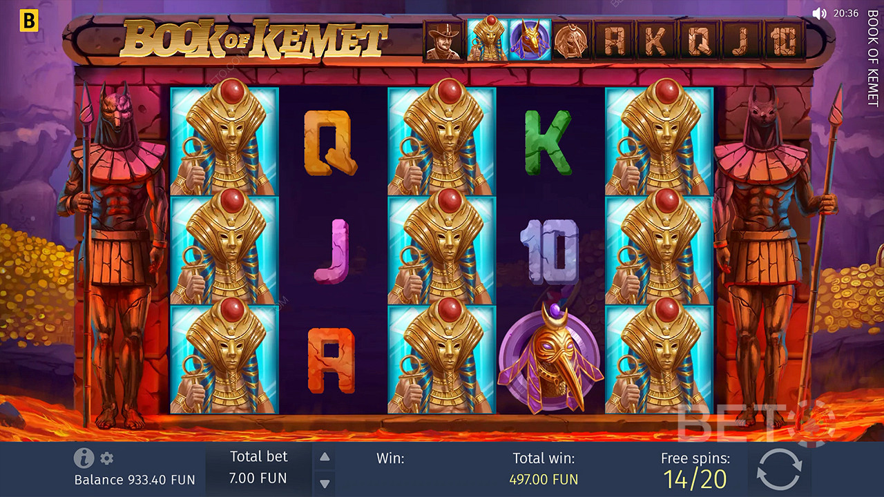 Book of Kemet Spela Gratis