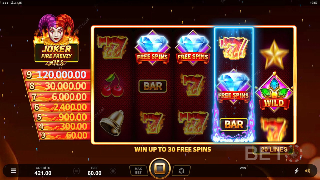 Joker Fire Frenzy Spela Gratis