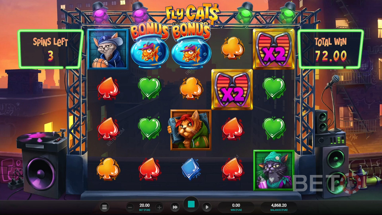 Fly Cats Dream Drop Spela Gratis