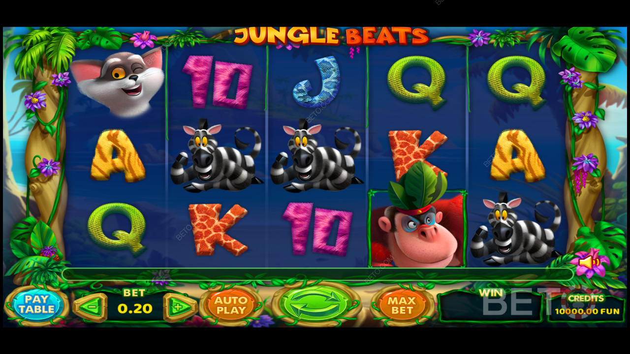 Jungle Beats Review av BETO Slots