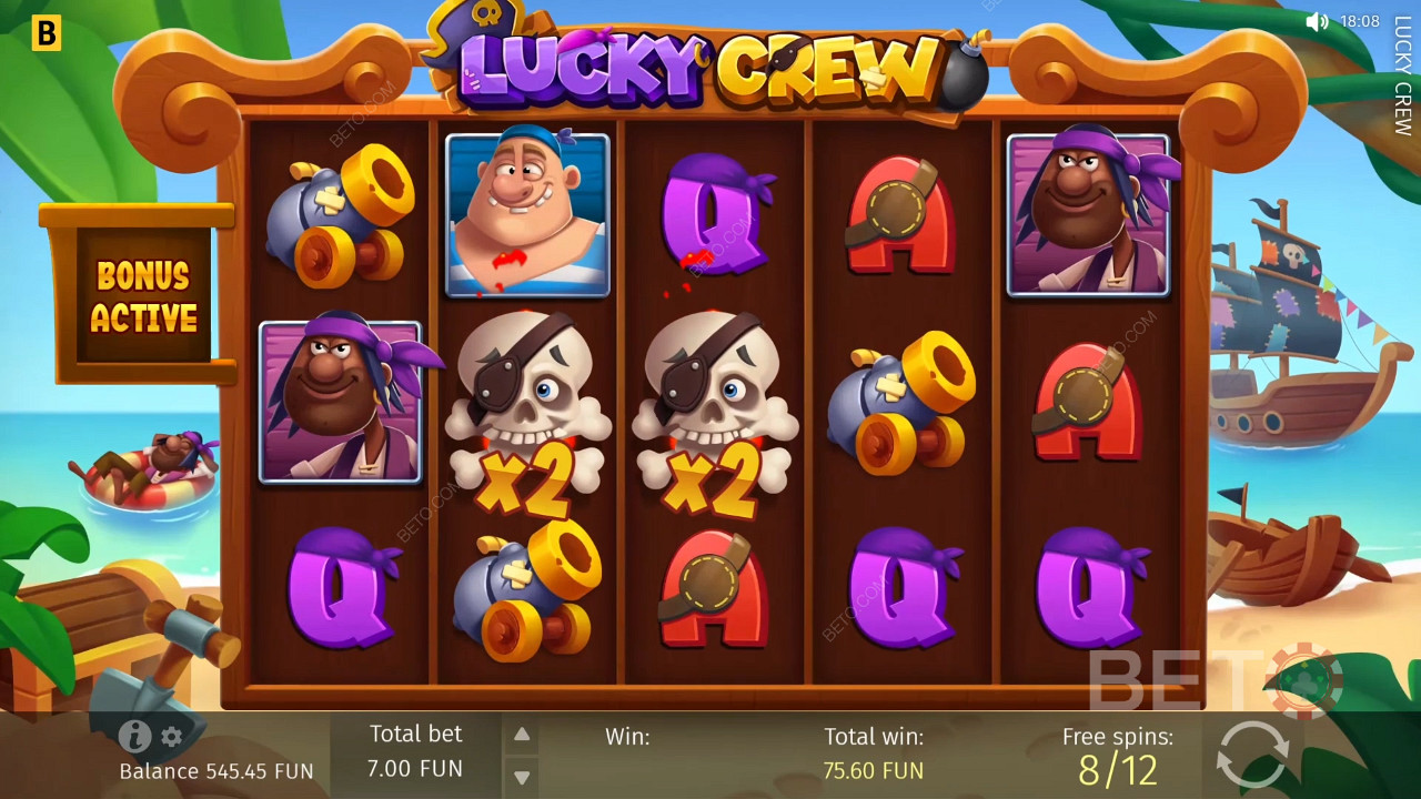 Lucky Crew Review av BETO Slots