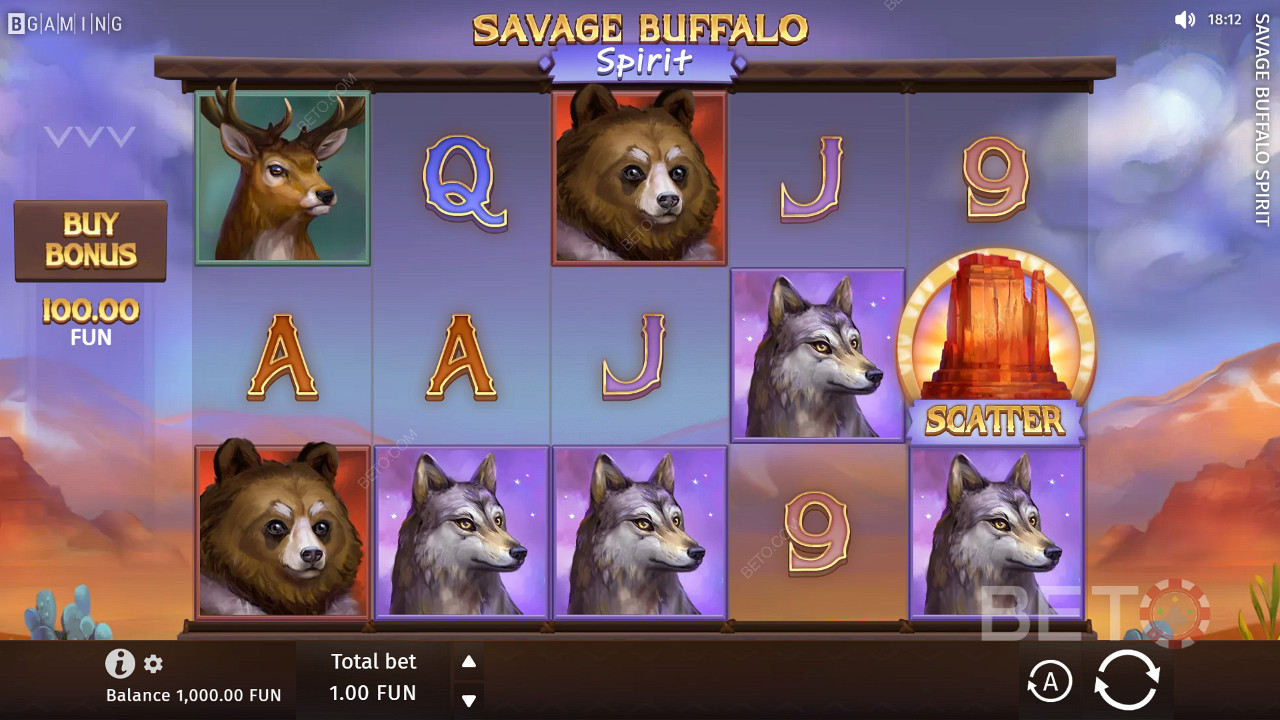 Savage Buffalo Spirit Spela Gratis