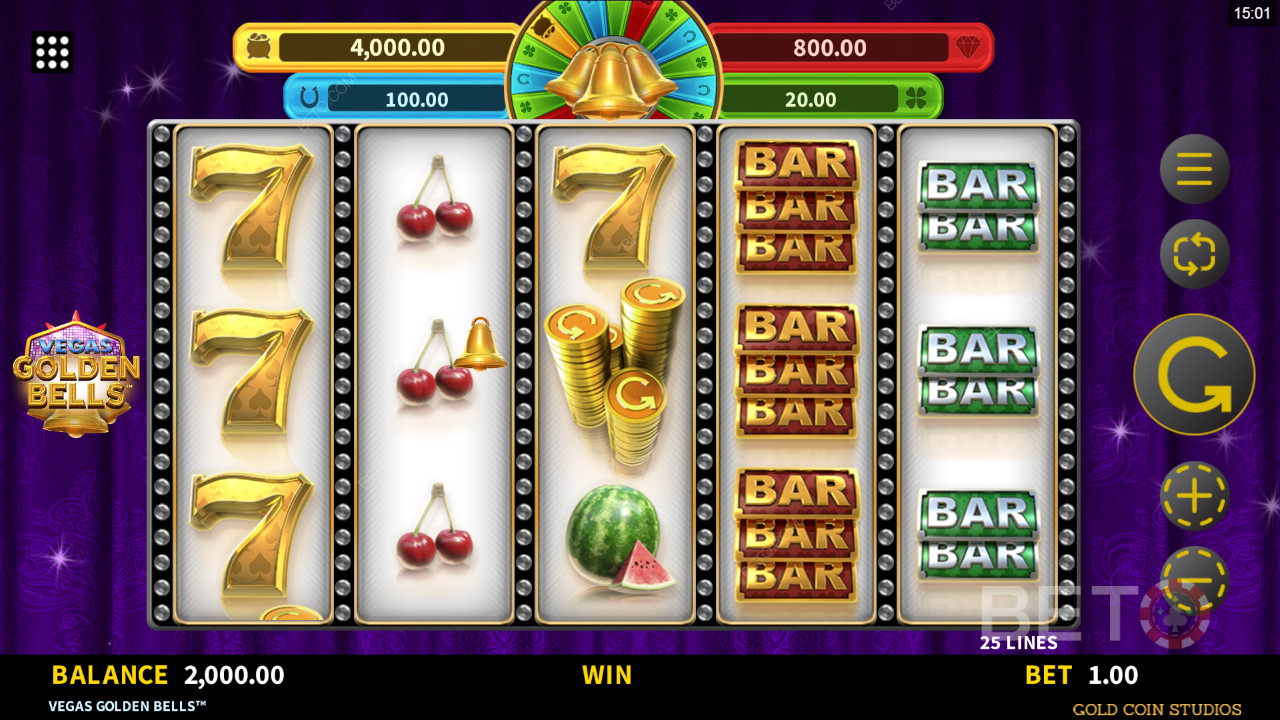 Vegas Golden Bells Review av BETO Slots