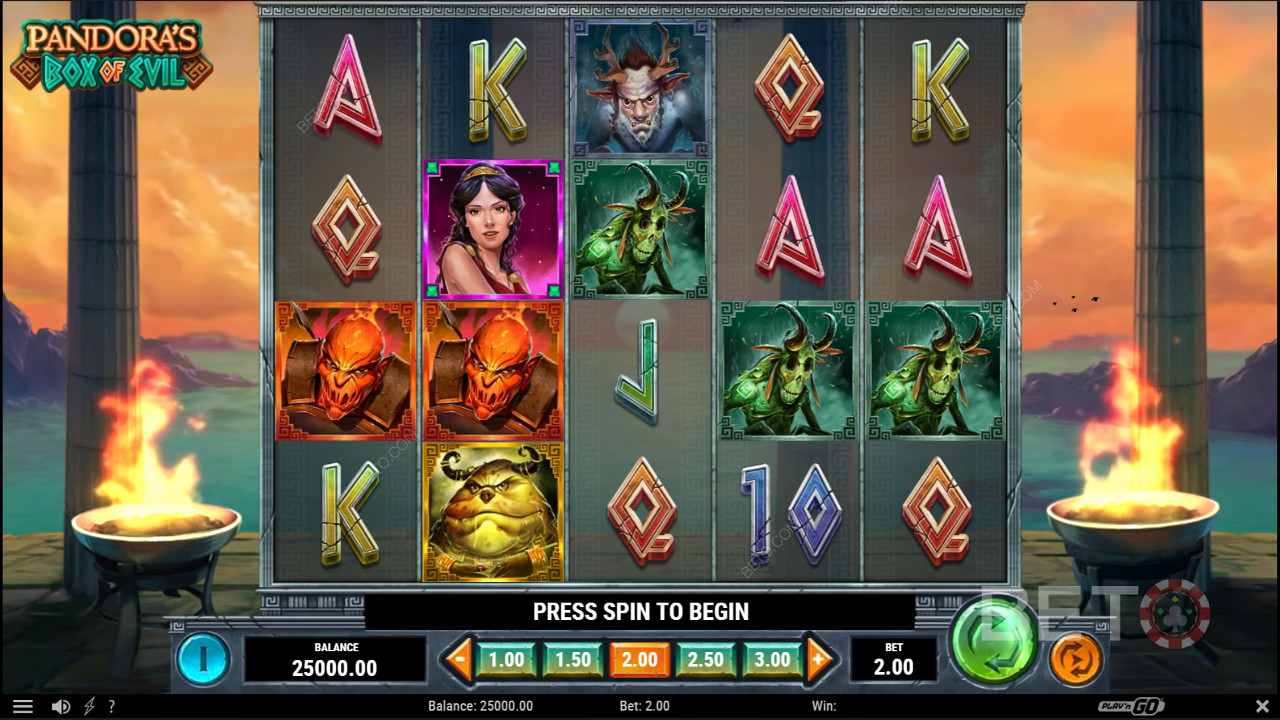 Pandora’s Box of Evil Spela Gratis