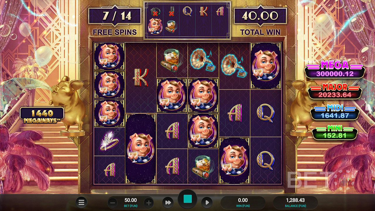 The Great Pigsby Megapays Spela Gratis