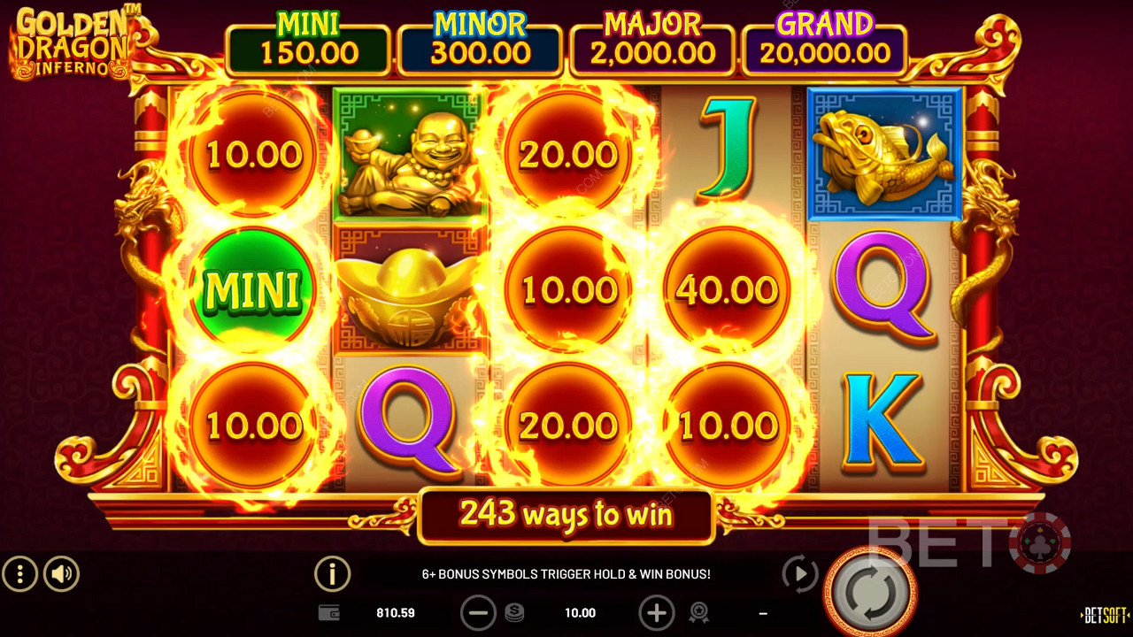 Golden Dragon Inferno Spela Gratis
