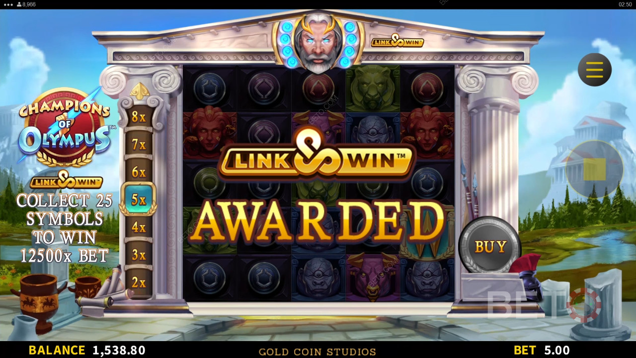 Champions of Olympus Review av BETO Slots