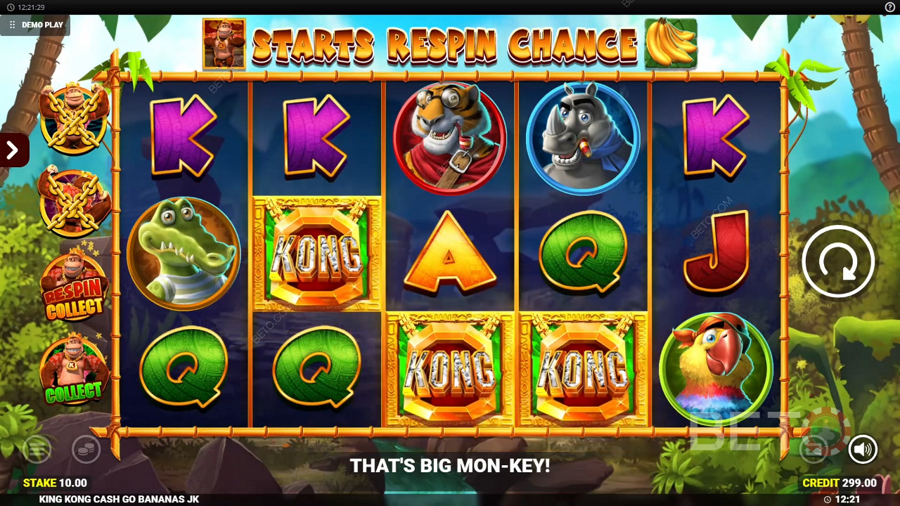 King Kong Cash Go Bananas Spela Gratis