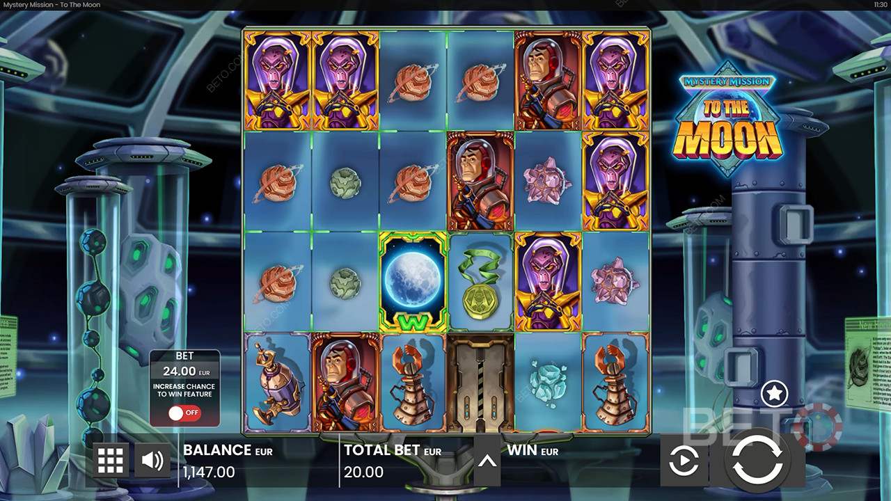 Mystery Mission to the Moon Review av BETO Slots