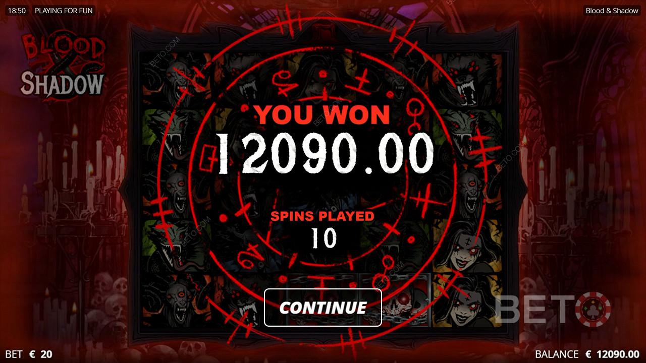 Är Blood and Shadow Video Slot värt det?