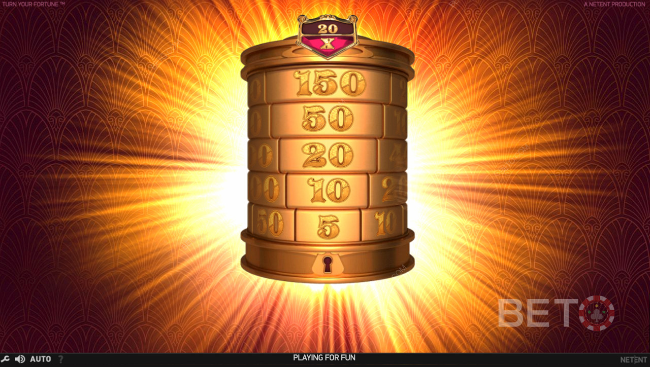 Signaturen Golden Win Cylinder i Turn Your Fortune