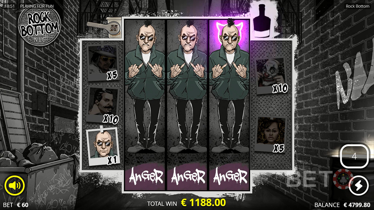 Rock Bottom  Spela Gratis