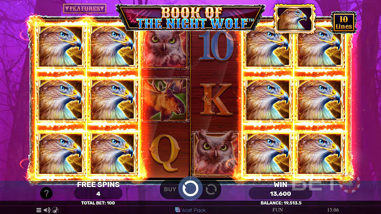 Book of the Night Wolf Spela Gratis