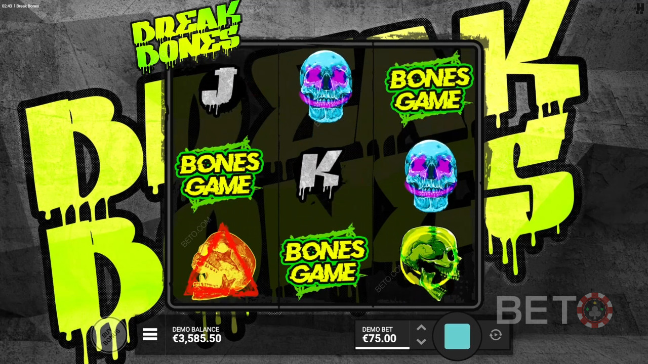 Break Bones Review av BETO Slots