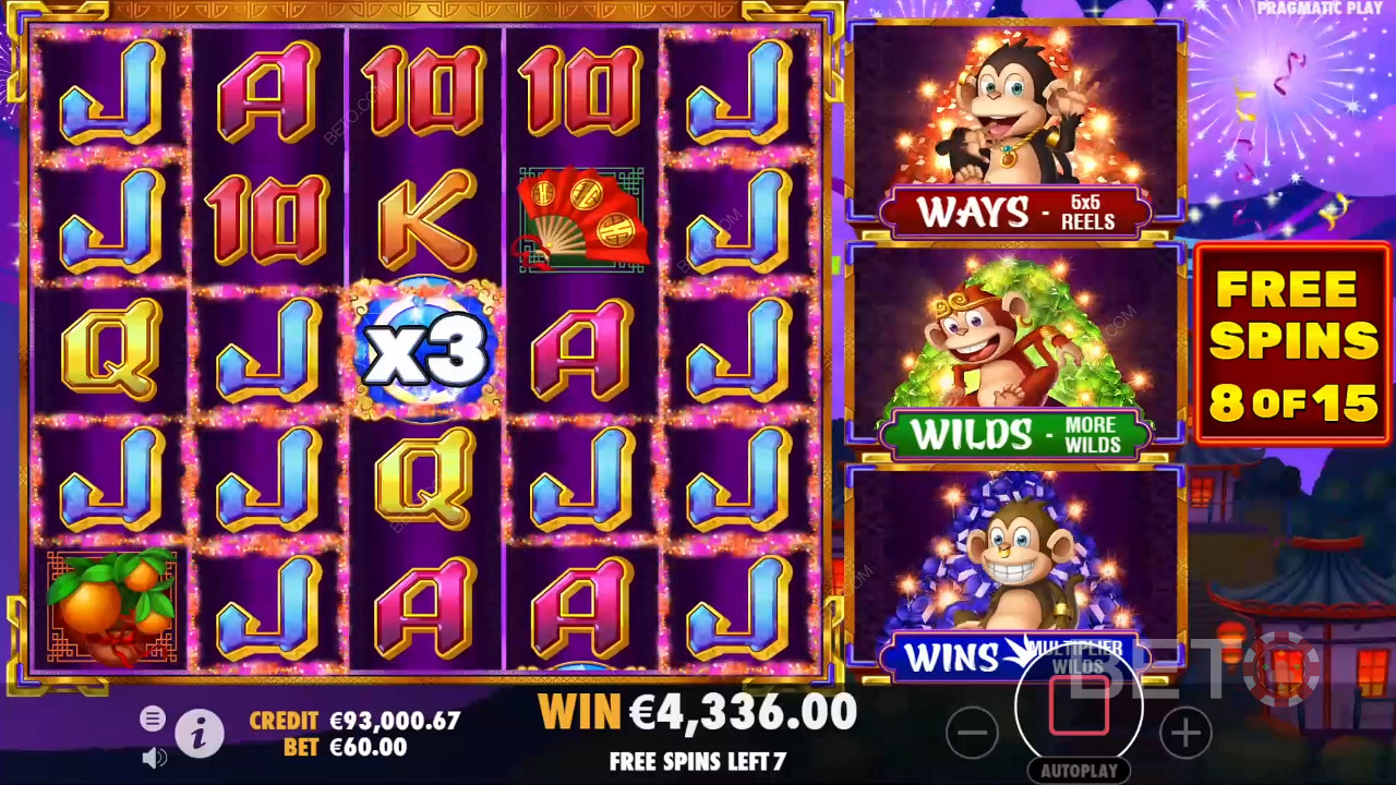 3 dansande apor: En online-slot Ska du snurra den?