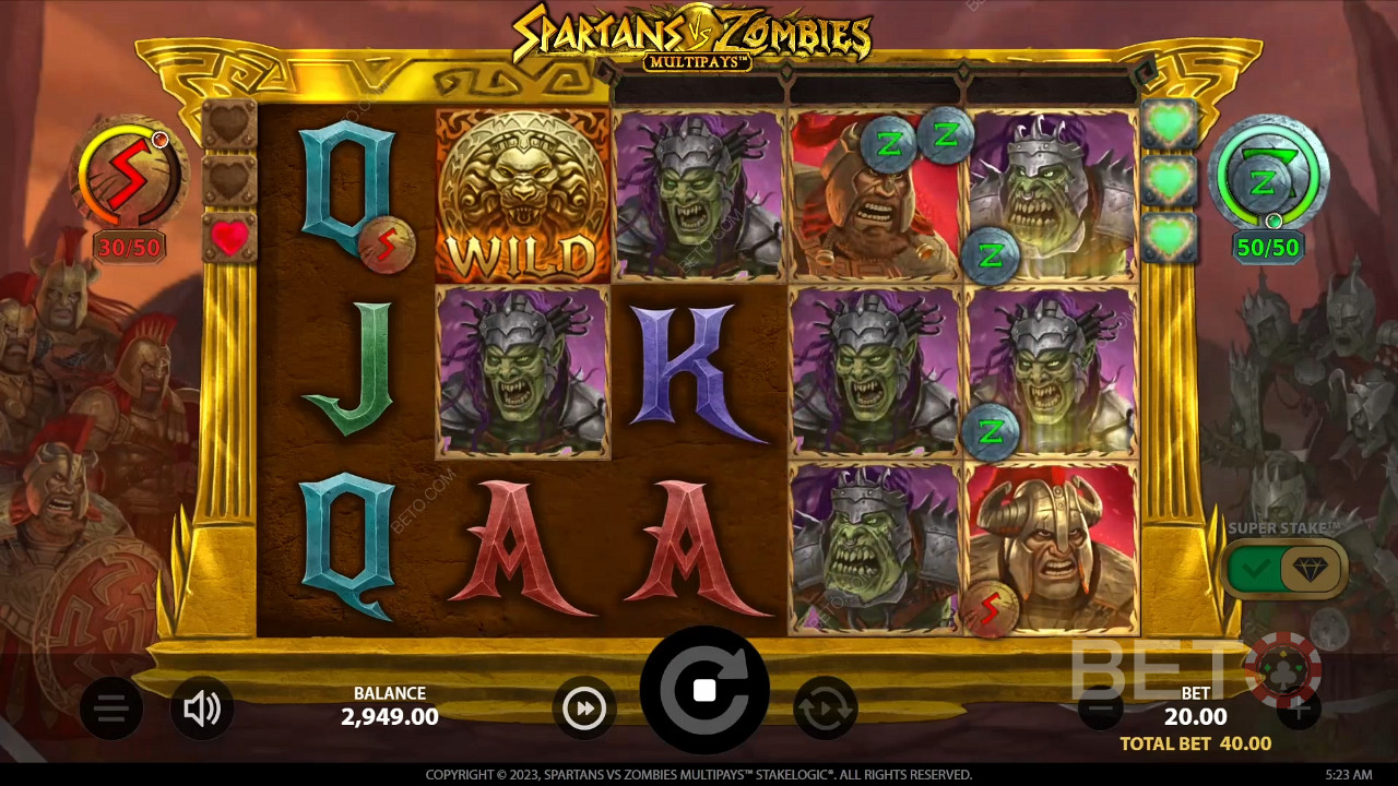 Spartans vs Zombies Spela Gratis