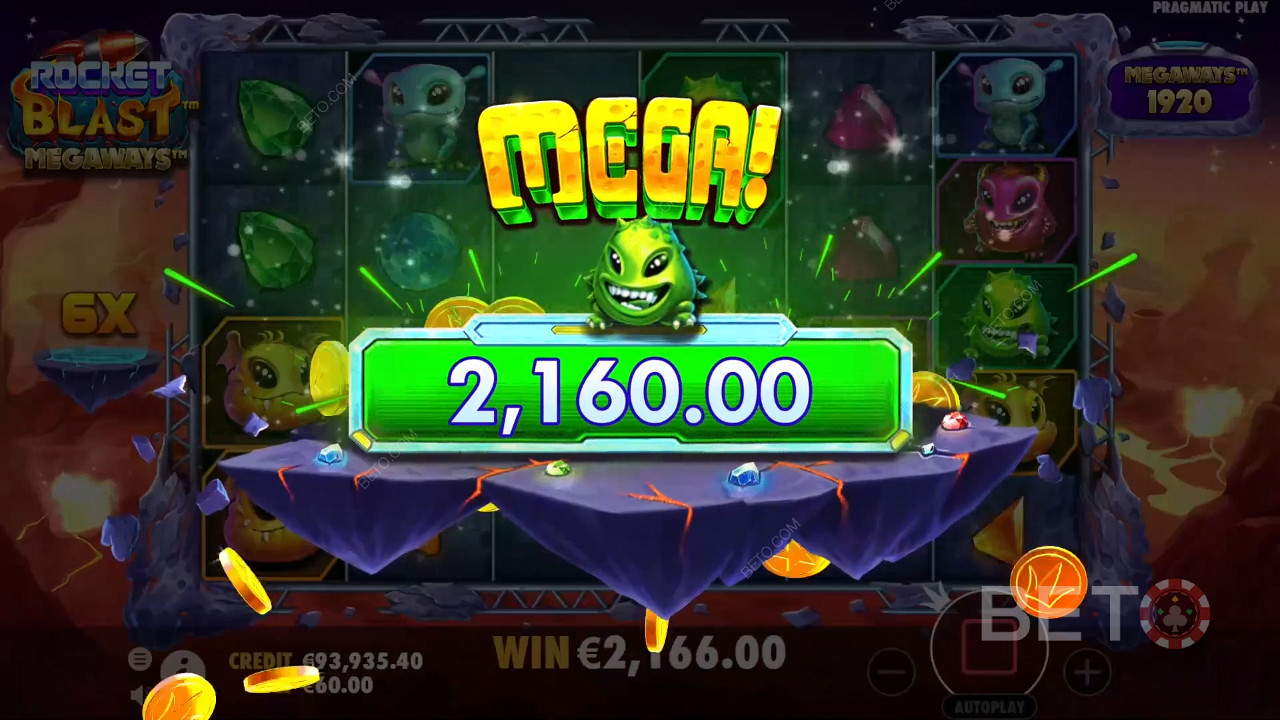 Är Rocket Blast Megaways spelautomat värt det?