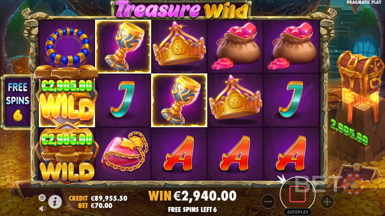 Treasure Wild Review av BETO Slots