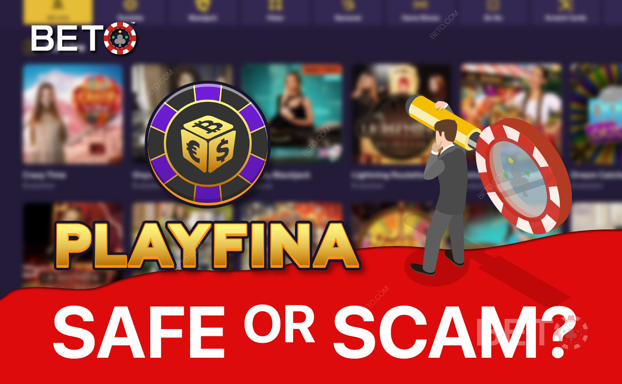 Playfina Casino - Är det säkert eller en bluff?