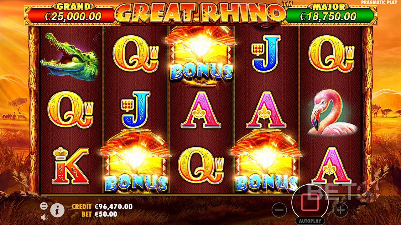Stor noshörning: En spelautomat online värd att snurra?