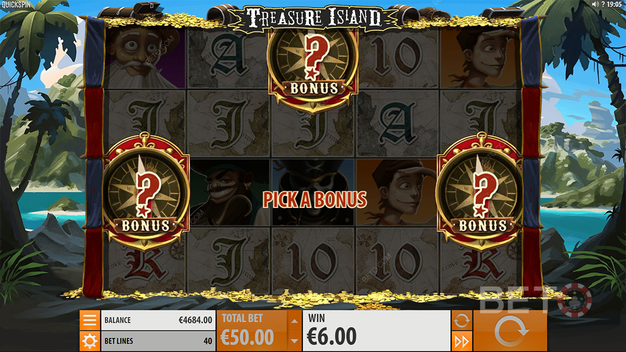 Treasure Island Review av BETO Slots
