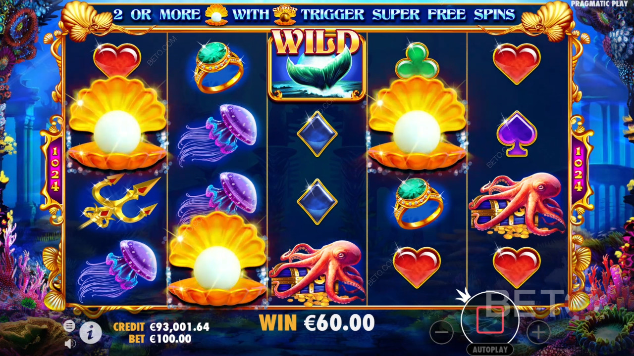 Queen of Atlantis Review av BETO Slots