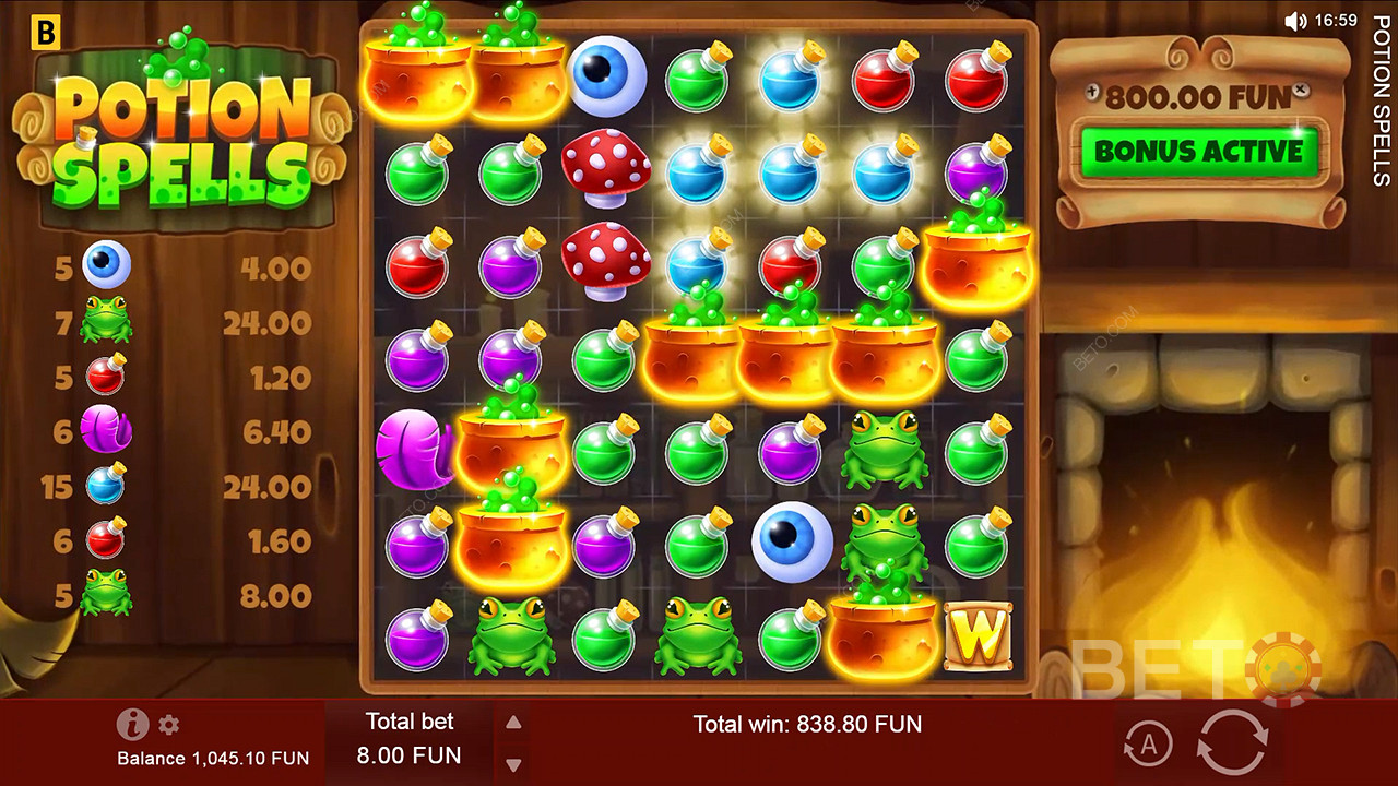 Potion Spells Spela Gratis