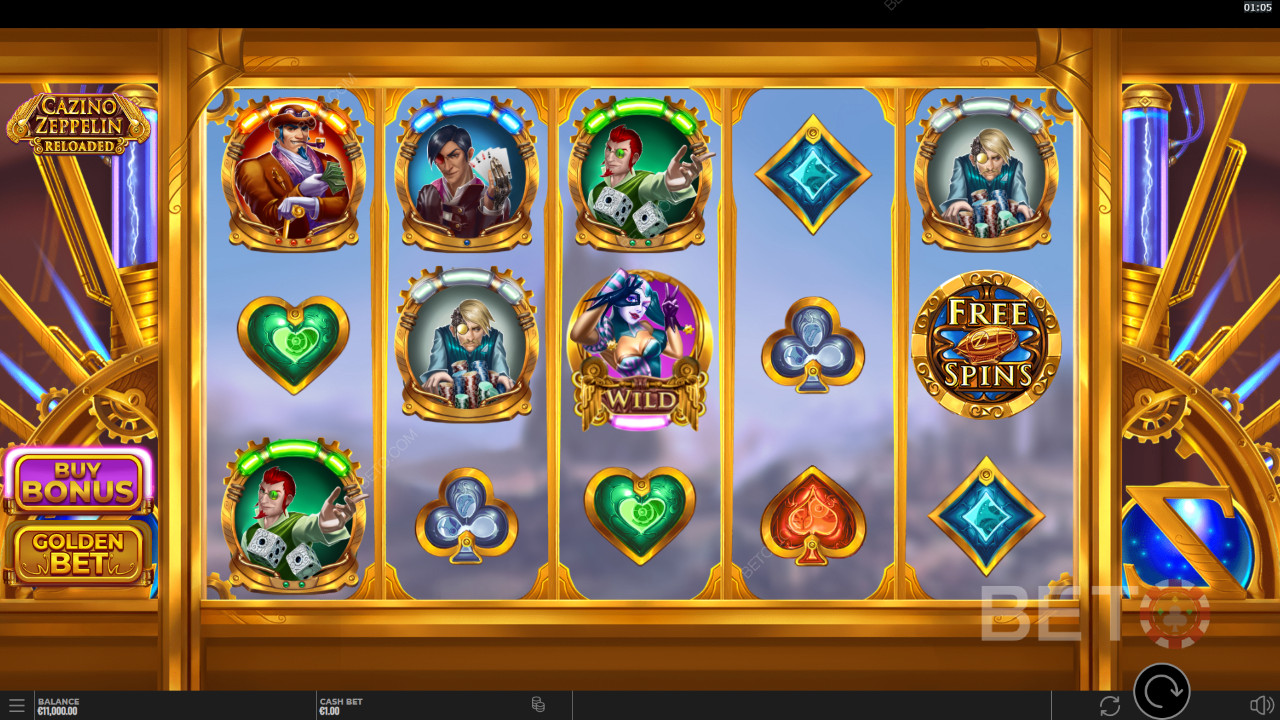 Cazino Zeppelin Reloaded Review av BETO Slots