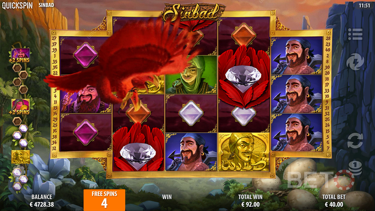 Sinbad (Quickspin)  Spela Gratis