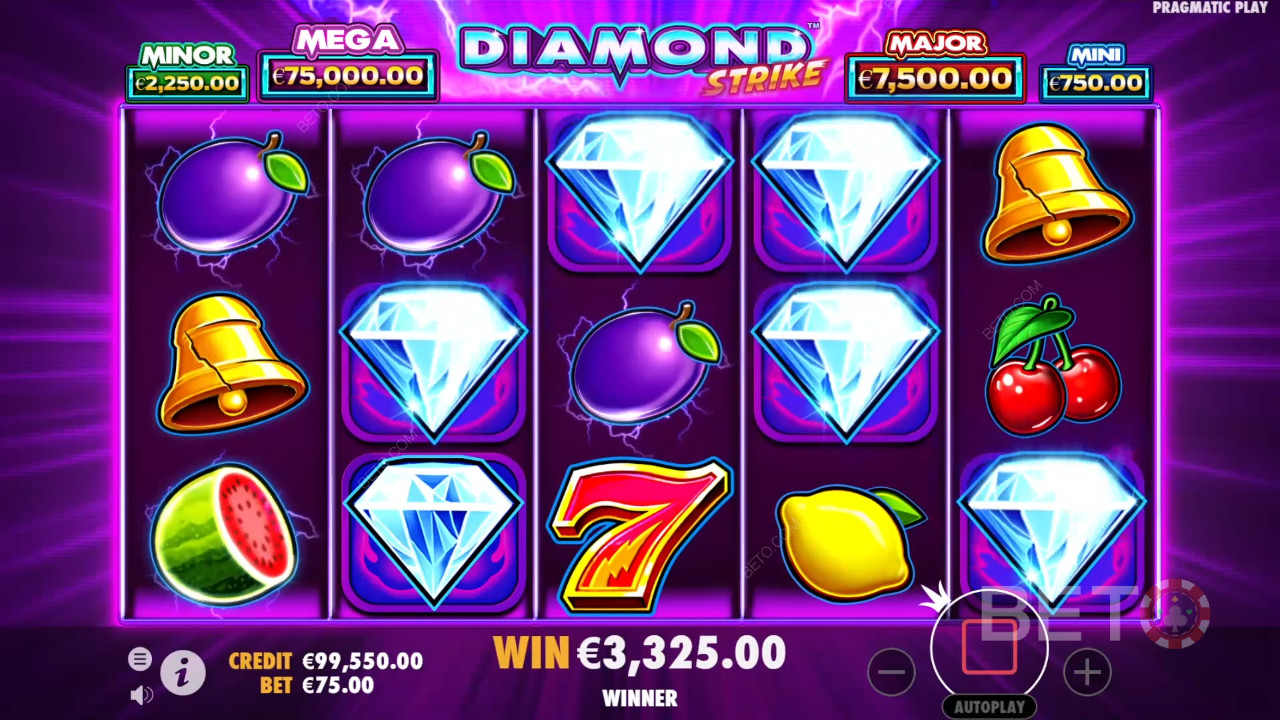 Tema och design: Klassiskt Casino Shine