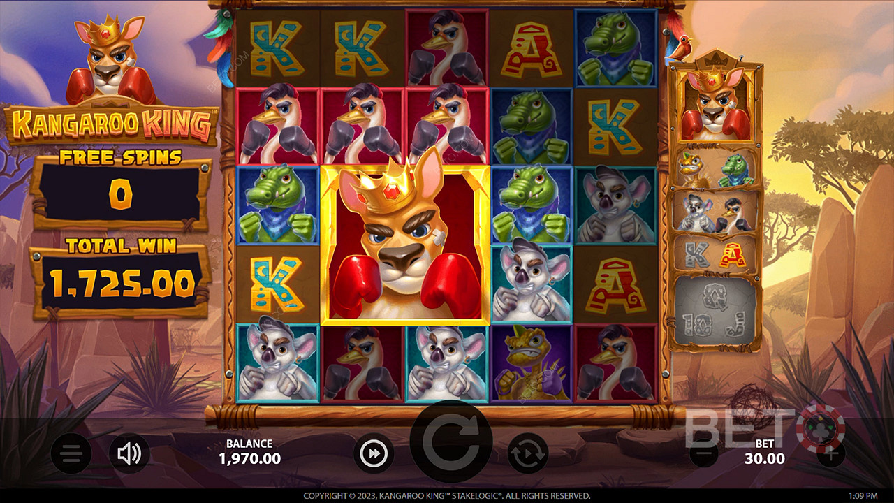 Kangaroo King  Spela Gratis