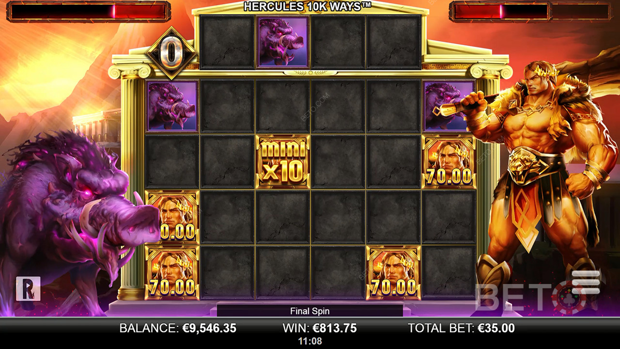 Hercules 10K WAYS Review av BETO Slots