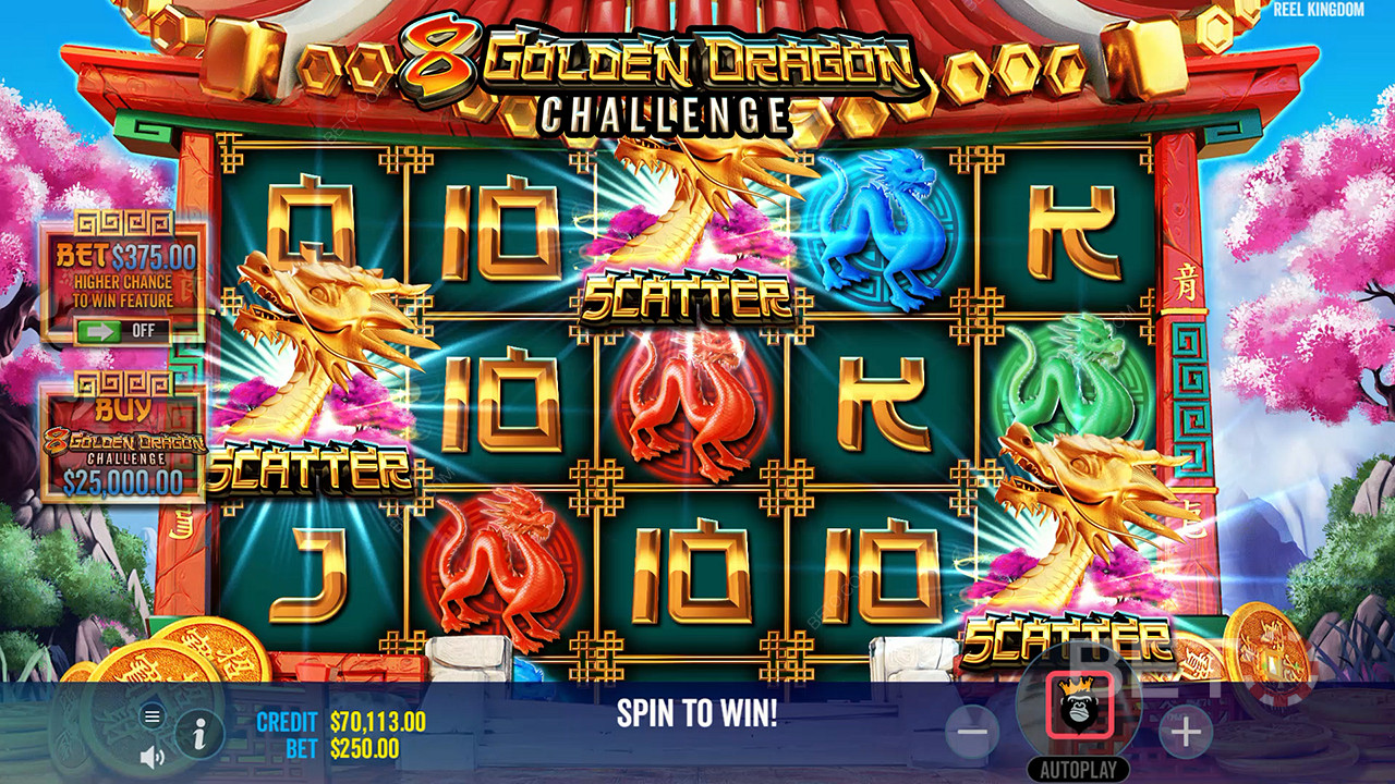 8 Golden Dragon Challenge  Spela Gratis