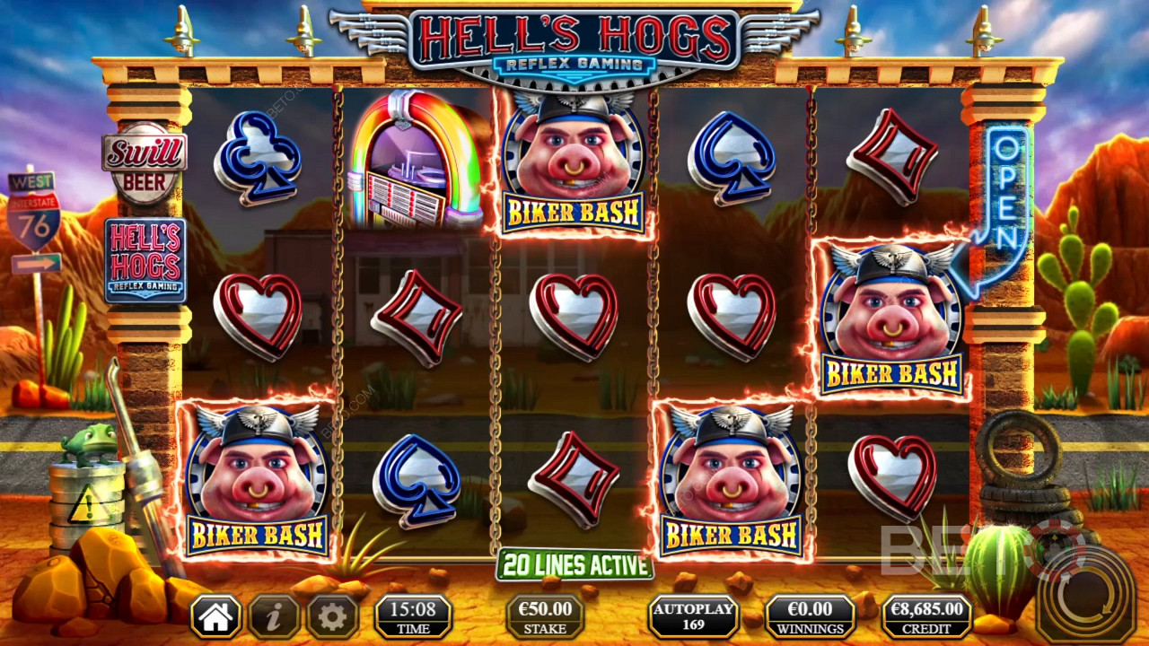 Hell's Hogs Spela Gratis