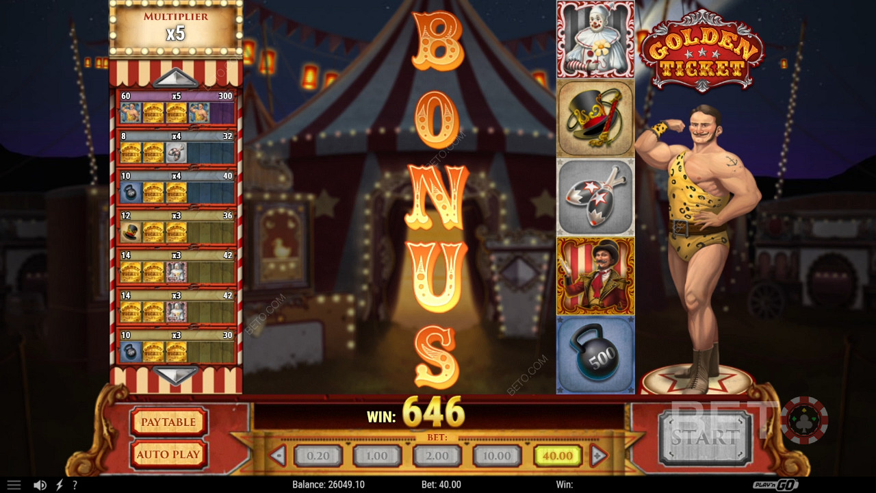 Golden Ticket (Play'n Go) Spela Gratis