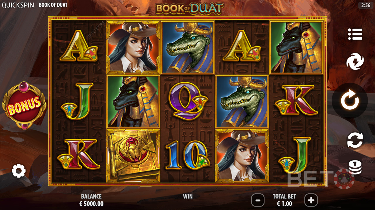 Book of Duat Review av BETO Slots