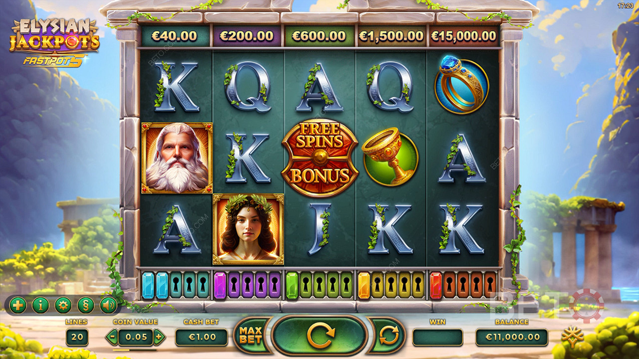 Elysian Jackpots Spela Gratis